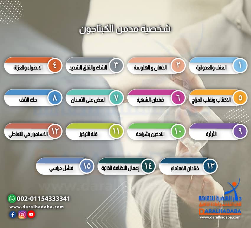 شخصية مدمن الكبتاجون